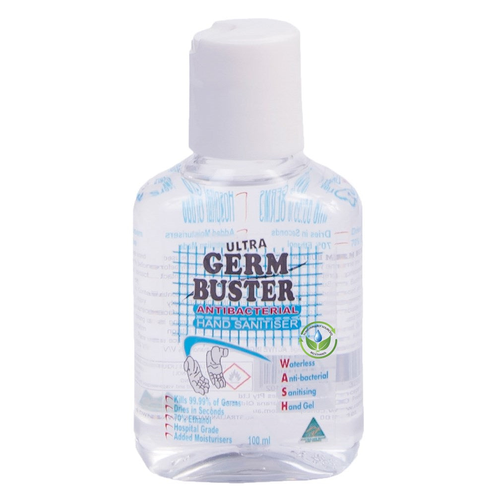 GERM BUSTER GB100 ANTI-BACTERIAL SANITISING HAND GEL