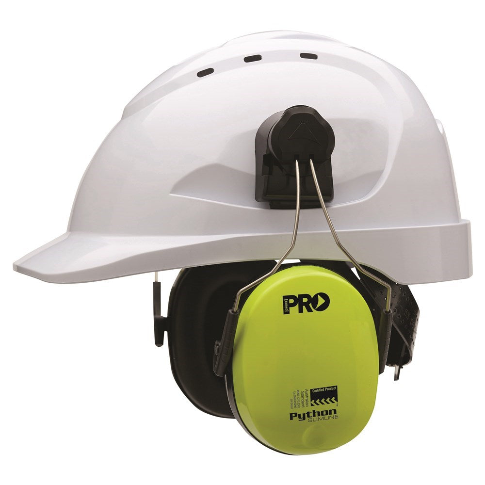 PROCHOICE HHEMPYTS PYTHON SLIMLINE HARD HAT EARMUFFS - 31dBA CLASS 5