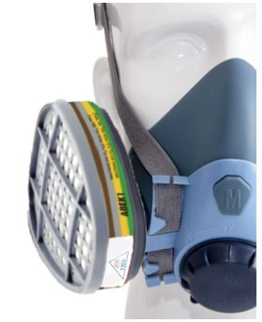 YHS HALF MASK ABEK1 CHEMICAL KIT