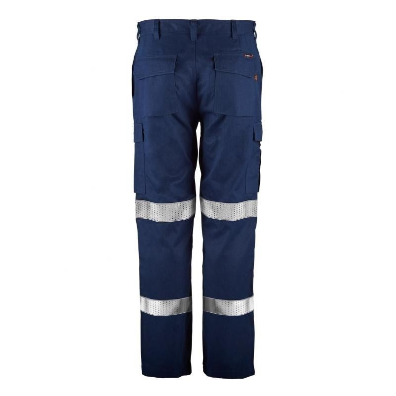 NCC FLAMEBUSTER FPV029 ARCFLASH HRC2 CARGO PANT WITH BIO MOTION FR REFLECTIVE TAPE