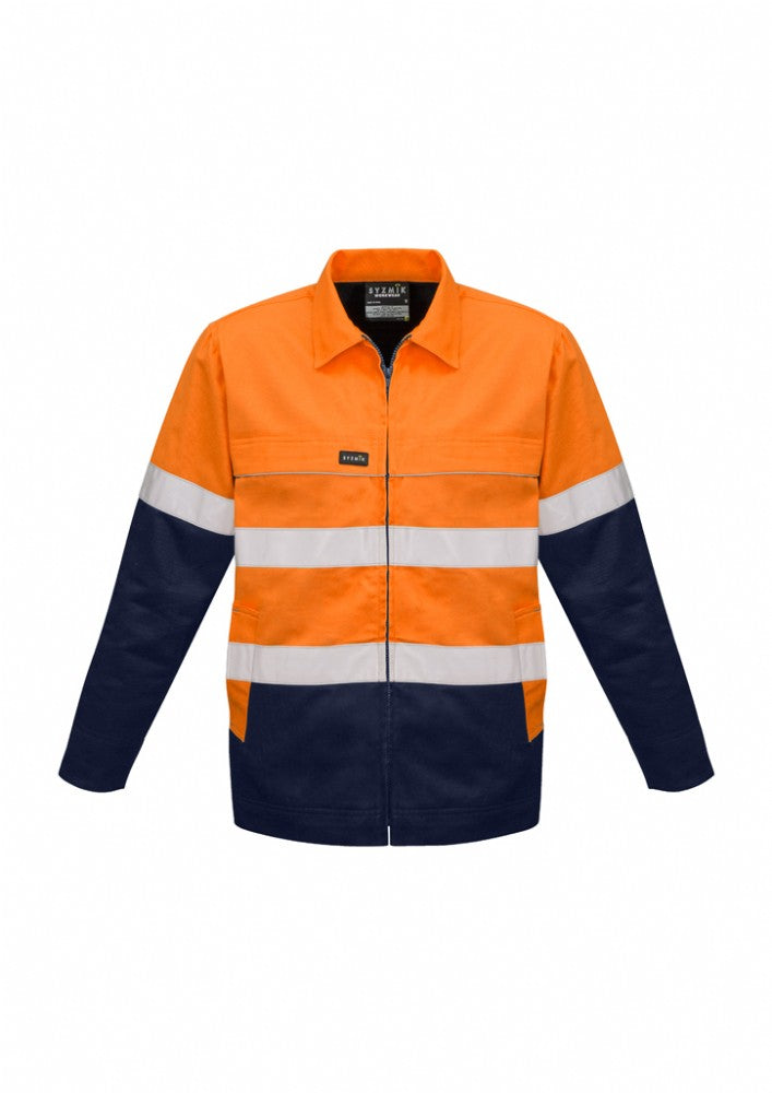 SYZMIK ZJ590 REFLECTIVE HI VIS DRILL JACKET