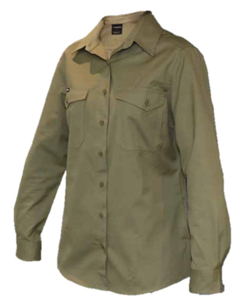 KING GEE K69880 L/SL LADIES WORKCOOL 2 SHIRT