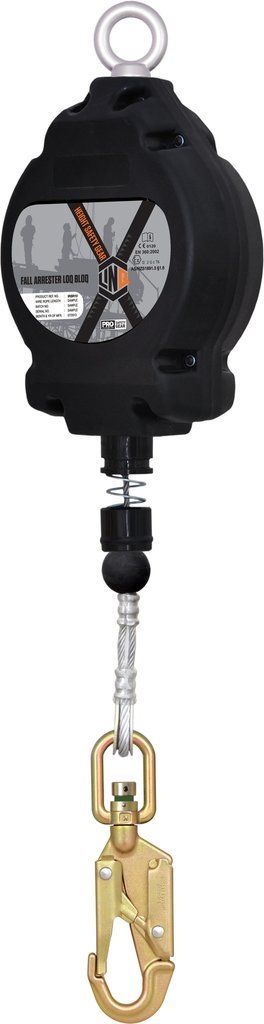 LINQ IRSR20 20M SELF RETRACTABLE WIRE ROPE LOQ BLOQ - 140kg