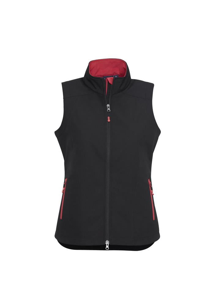 BIZ COLLECTION J404L LADIES GENEVA SOFTSHELL VEST