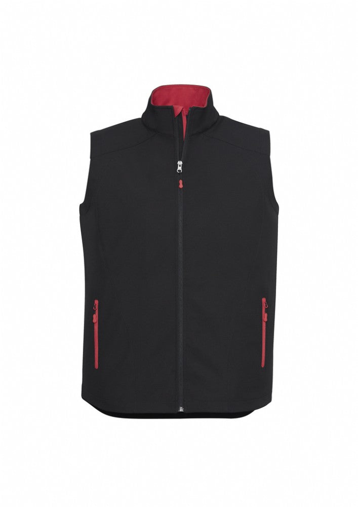 BIZ COLLECTION J404M GENEVA SOFTSHELL VEST