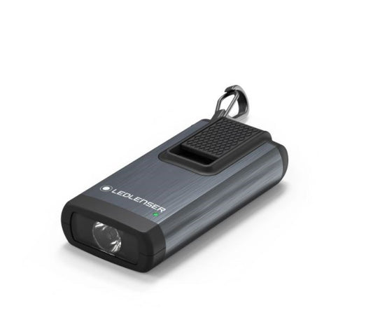 LED LENSER K6R RECHARGEABLE KEYRING LAMP - 400 LUMENS