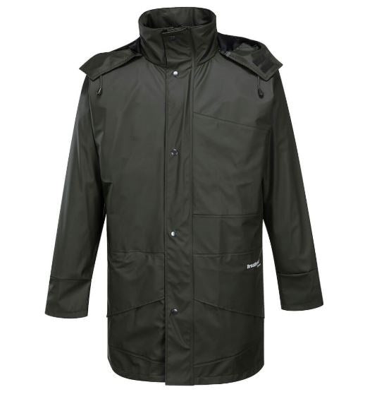 HUSKI K8103 FARMERS BREATHETEC BREATHABLE PU RAIN JACKET
