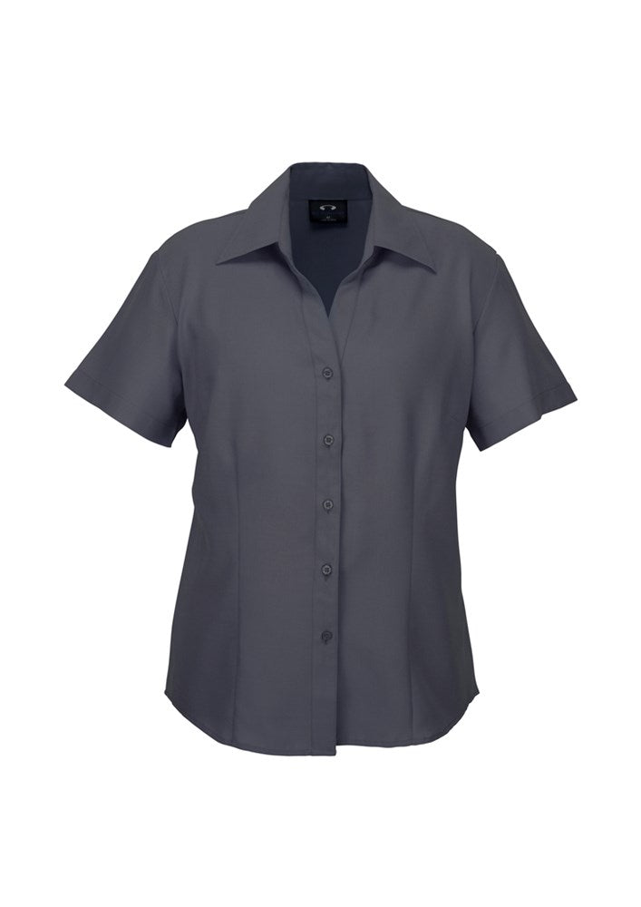 BIZ COLLECTION LB3601 LADIES S/SL PLAIN OASIS SHIRT