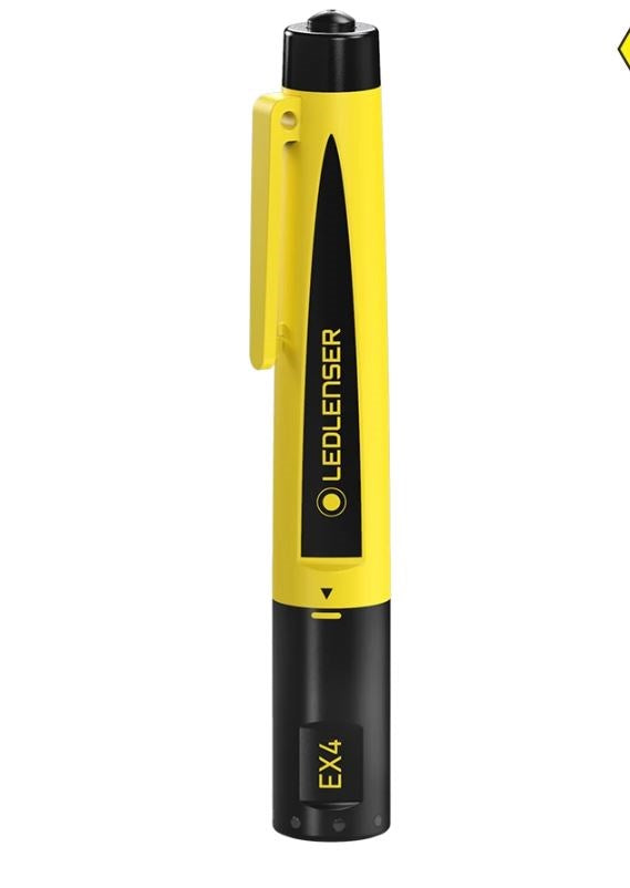 LED LENSER EX4 FLASHLIGHT ZONE 0/20 INTRINSICALLY SAFE