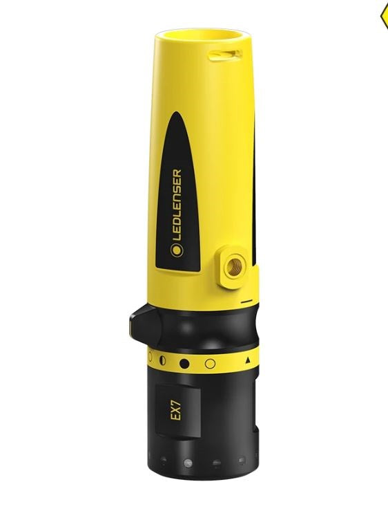 LED LENSER EX7 FLASHLIGHT ZONE 0/20 INTRINSICALLY SAFE