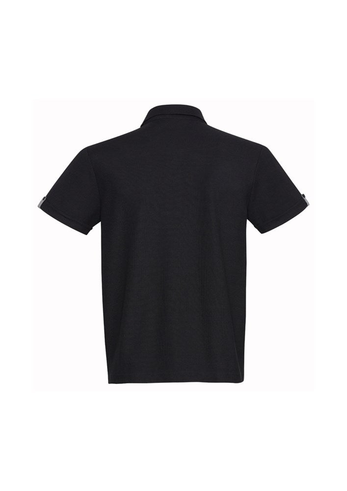 BIZ COLLECTION P305MS S/SL EDGE POLO