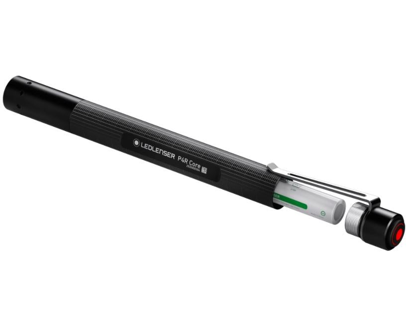 LED LENSER P4R CORE TORCH - RECHARGEABLE - 200 LUMENS