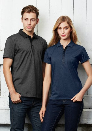BIZ COLLECTION P501MS S/SL SHADOW MENS POLO