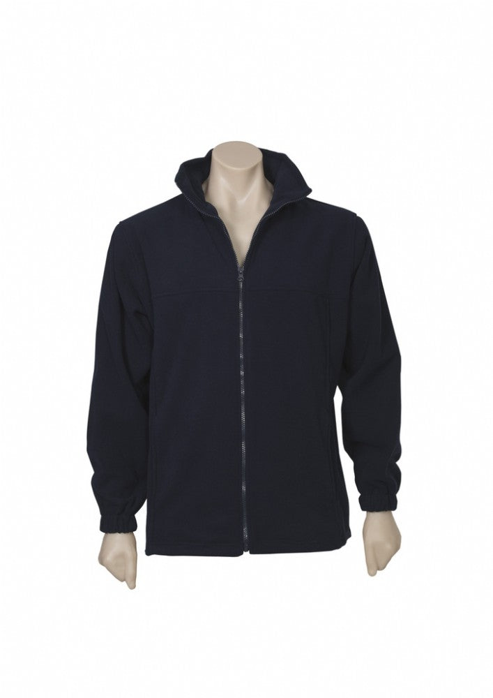 BIZ COLLECTION PF630 MENS PLAIN MICRO FLEECE JACKET