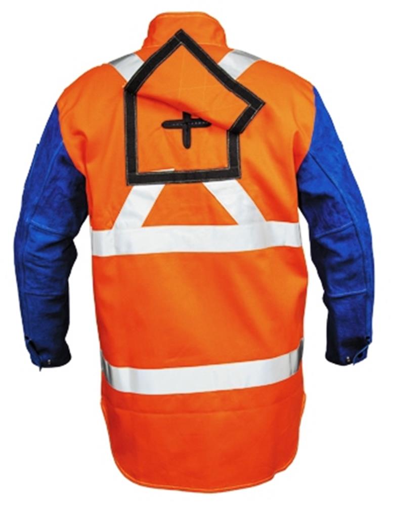 WELDCLASS PROMAX HI VIS REFLECTIVE WELDERS JACKET