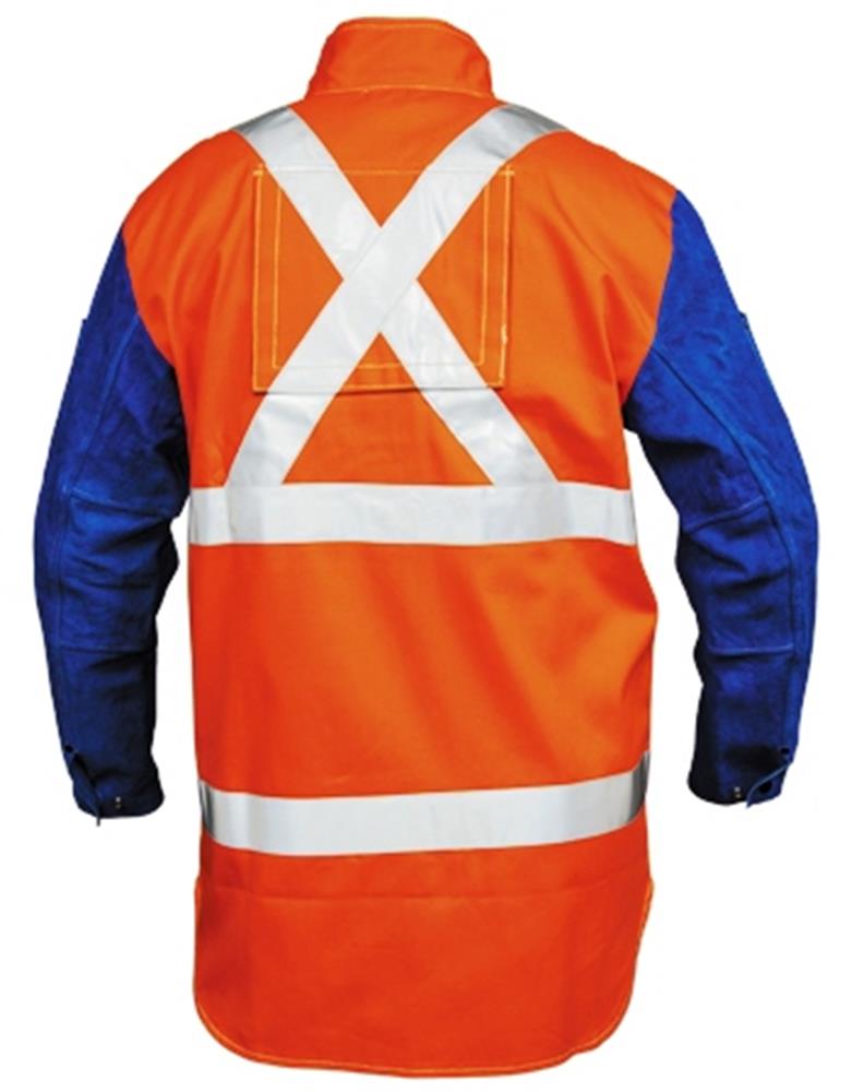 WELDCLASS PROMAX HI VIS REFLECTIVE WELDERS JACKET