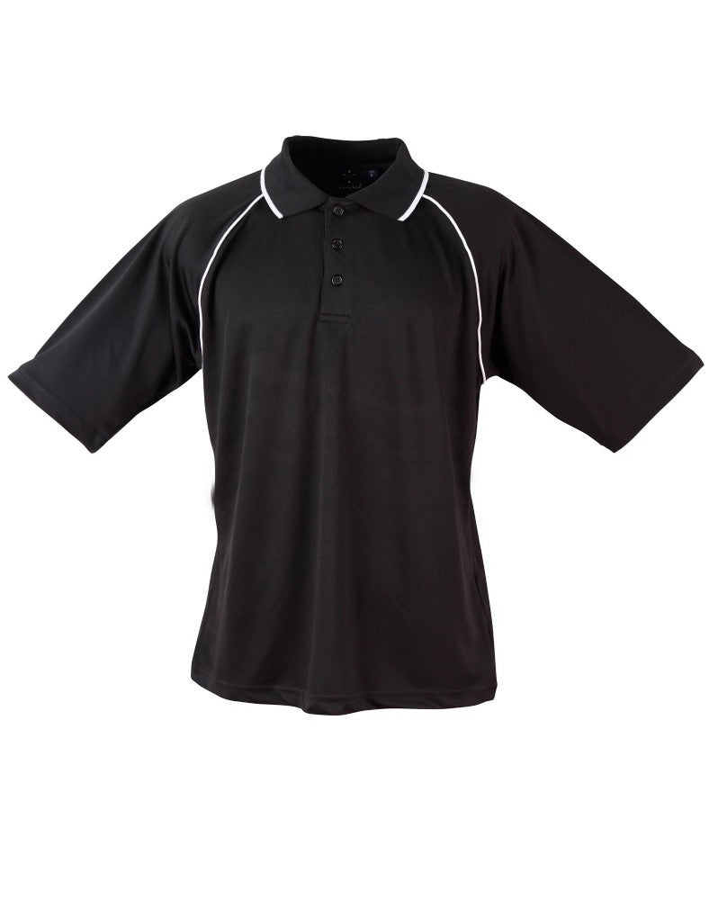 WINNING SPIRIT PS20 MENS CHAMPION COOLDRY RAGLAN S/SL CONTRAST POLO