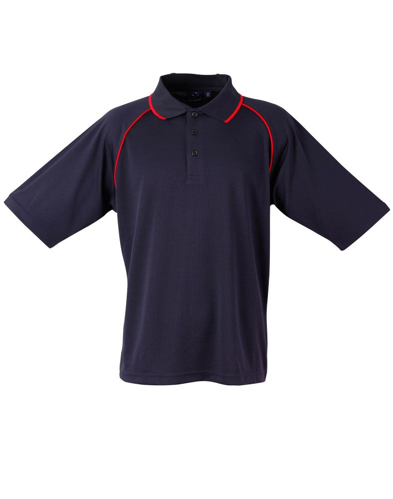 WINNING SPIRIT PS20 MENS CHAMPION COOLDRY RAGLAN S/SL CONTRAST POLO