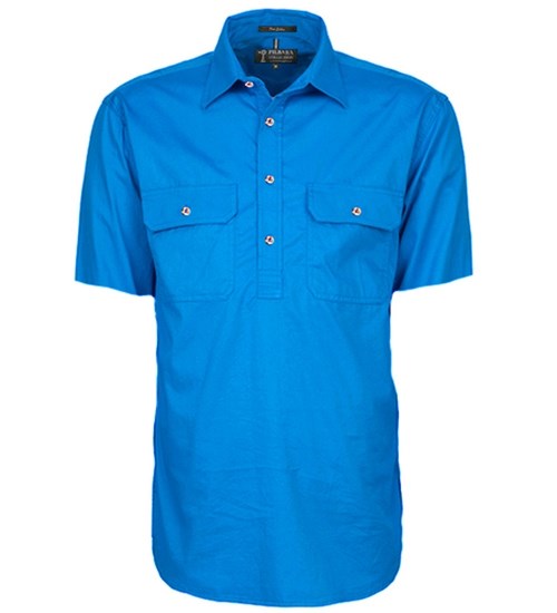 PILBARA RM200CFS S/SL CLOSED FRONT SHIRT