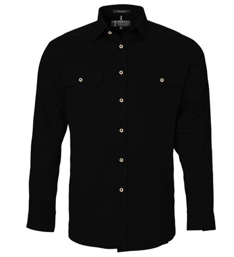 PILBARA RM500BT L/SL OPEN FRONT SHIRT