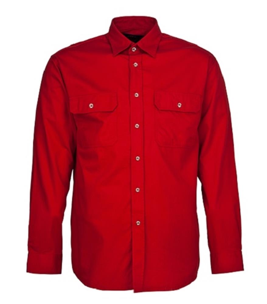 PILBARA RM500BT L/SL OPEN FRONT SHIRT