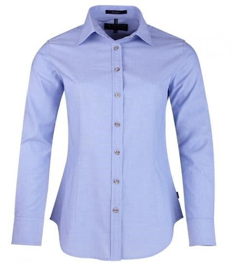 PILBARA COLLECTION RMPC006 L/SL LADIES CHAMBRAY SHIRT