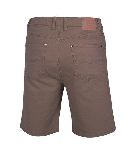PILBARA RMPC033 MENS COTTON STRETCH JEAN SHORT