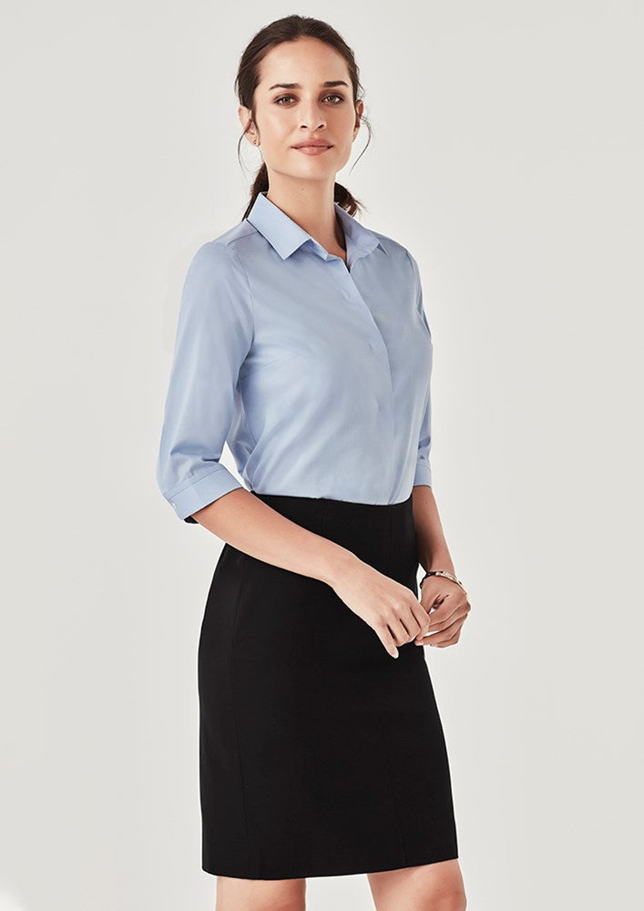 BIZ CORPORATES RS968LT LADIES CHARLIE 3/4 SL SHIRT
