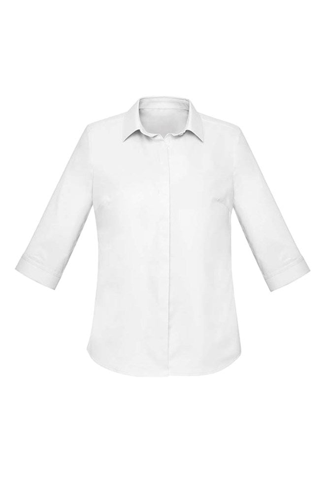 BIZ CORPORATES RS968LT LADIES CHARLIE 3/4 SL SHIRT