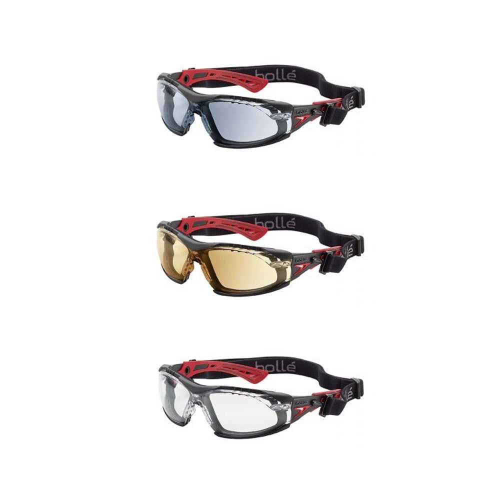 BOLLE 1662301FB RUSH+SEAL POSITIVE SEAL SAFETY SPECTACLES