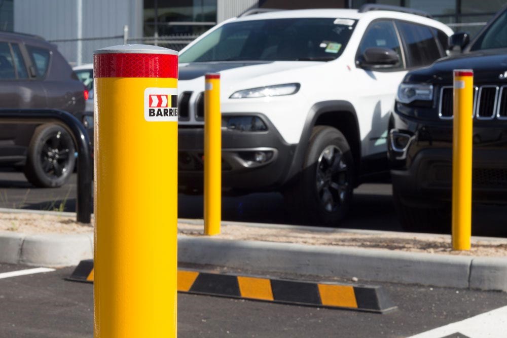 BARRIER C220SM SURFACE MOUNT BOLLARD - 220MM