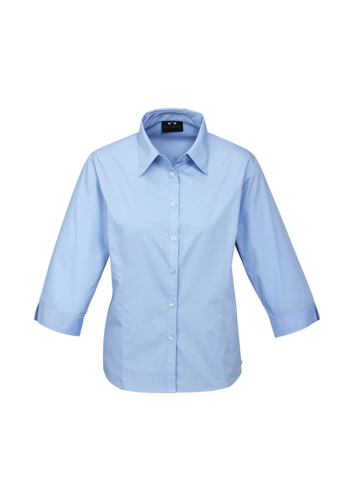 BIZ COLLECTION S10521 LADIES BASE 3/4 SLEEVE SHIRT