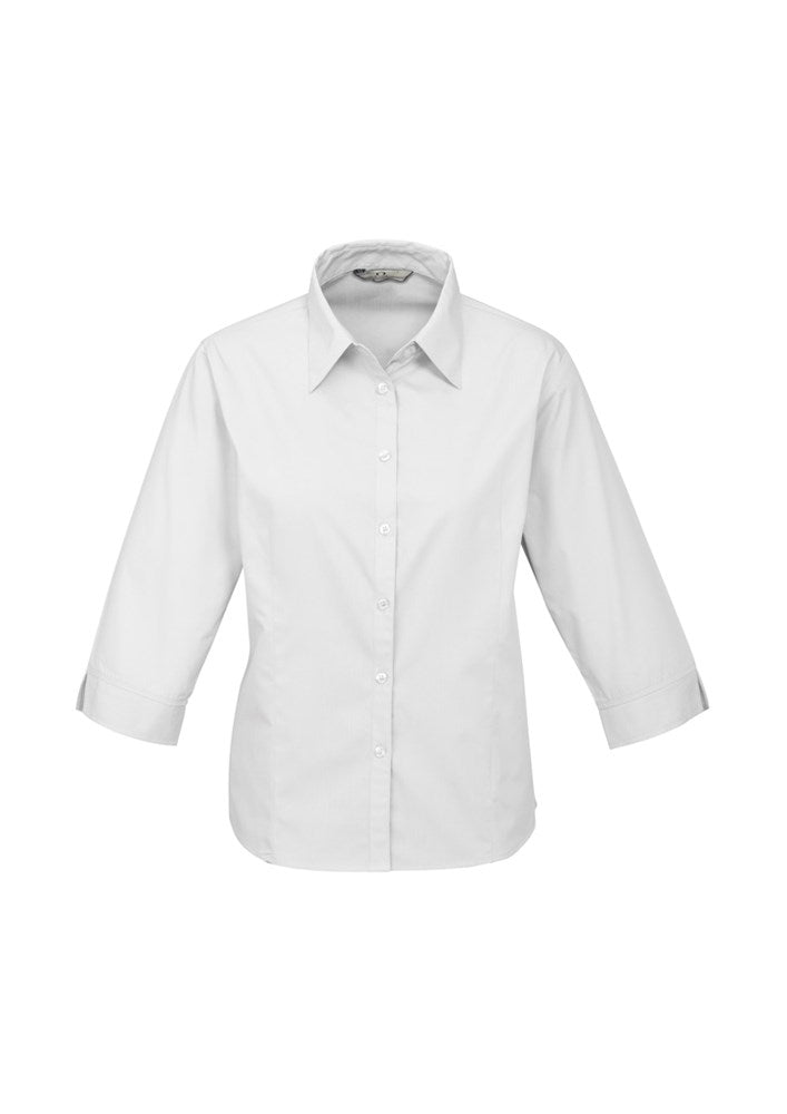 BIZ COLLECTION S10521 LADIES BASE 3/4 SLEEVE SHIRT