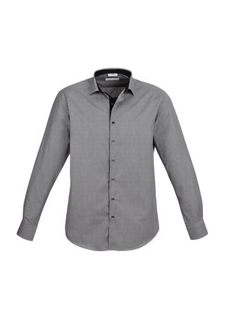 BIZ COLLECTION S267ML MENS EDGE L/SL SHIRT