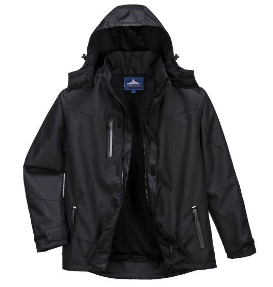 PORTWEST S555 OUTCOACH PREMIUM BREATHABLE PU RAIN JACKET