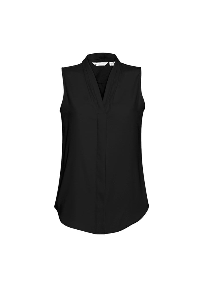 BIZ COLLECTION S627LN LADIES SLEEVELESS MADISON SHIRT