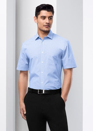 BIZ COLLECTION S812MS MENS EURO S/SL SHIRT