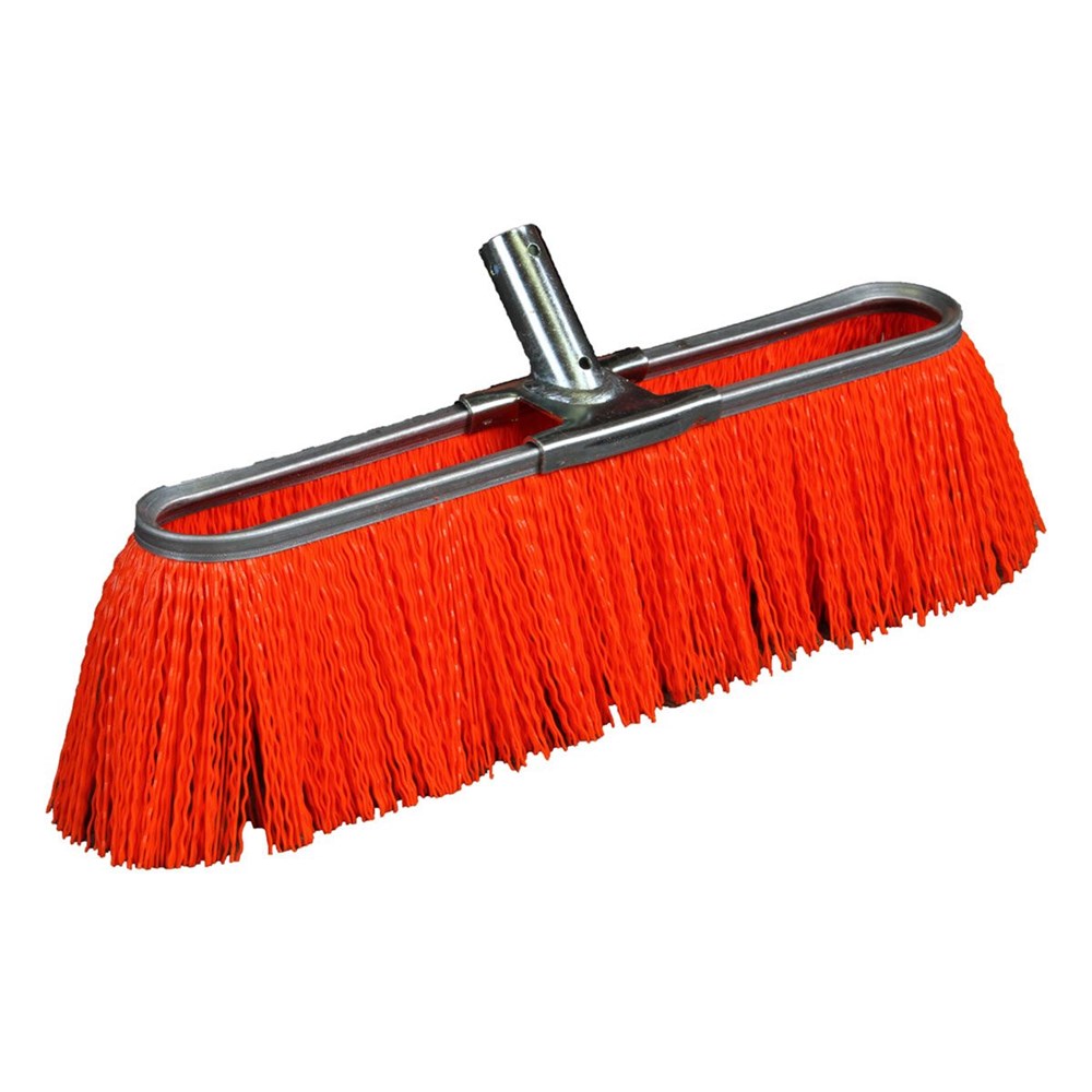 STEEL FRAME HEAVY DUTY SCAVENGER BROOM - 450MM(18")
