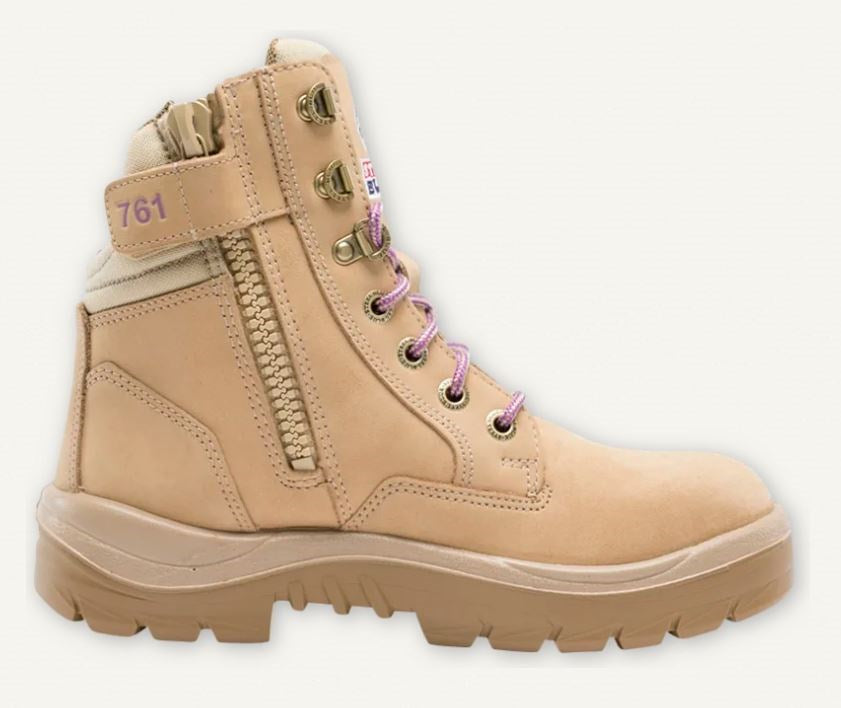 STEEL BLUE 522761 LADIES SOUTHERN CROSS SAFETY BOOTS-ZIP