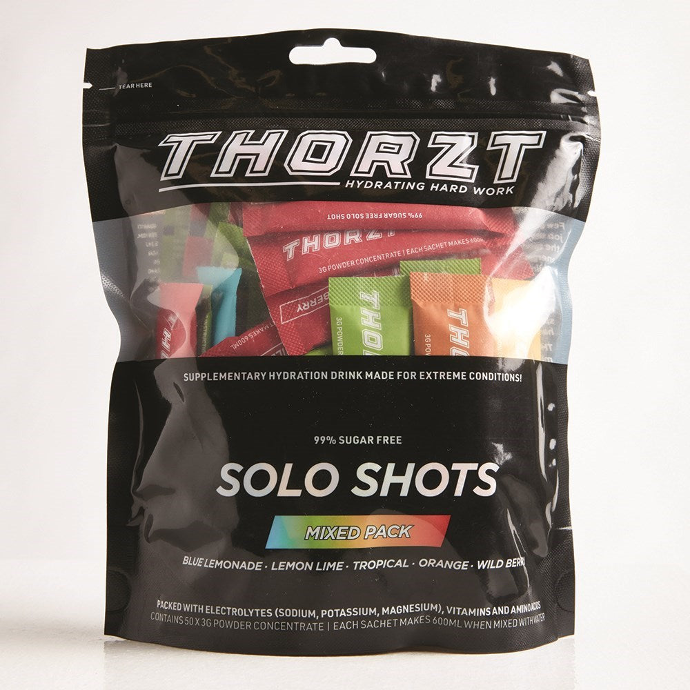 THORZT SSSFMIX SUGAR FREE SOLO SHOT MIXED FLAVOURS