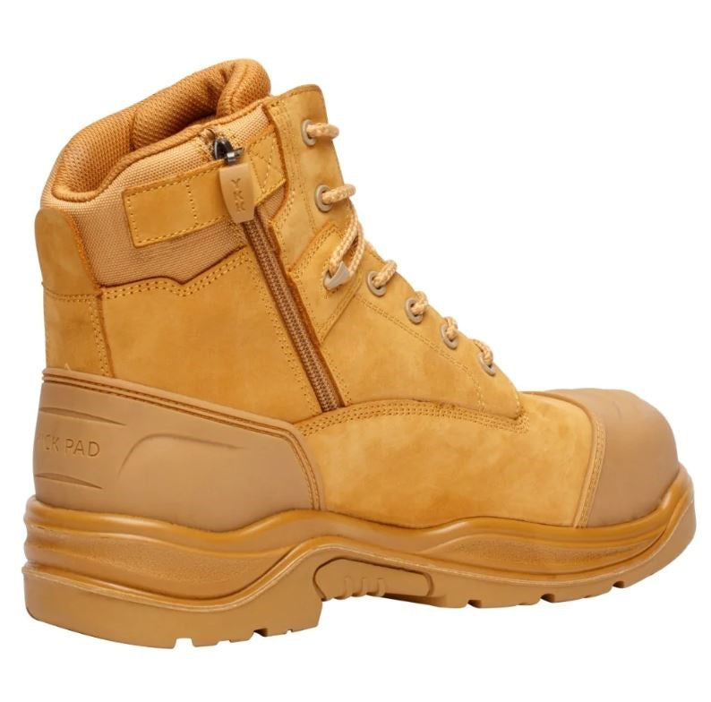 MAGNUM MSM150 STORM MASTER SAFETY BOOTS - ZIP SIDE, COMPOSITE TOE, WATERPROOF