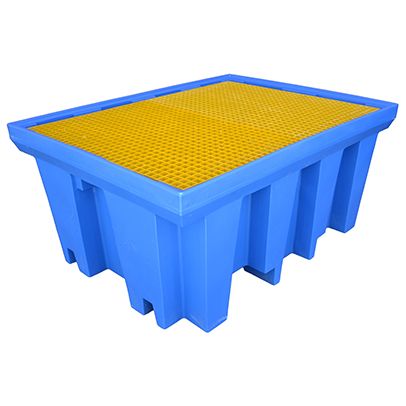 MAXBUND MXP6001 SINGLE IBC BUNDED PALLET-POLY