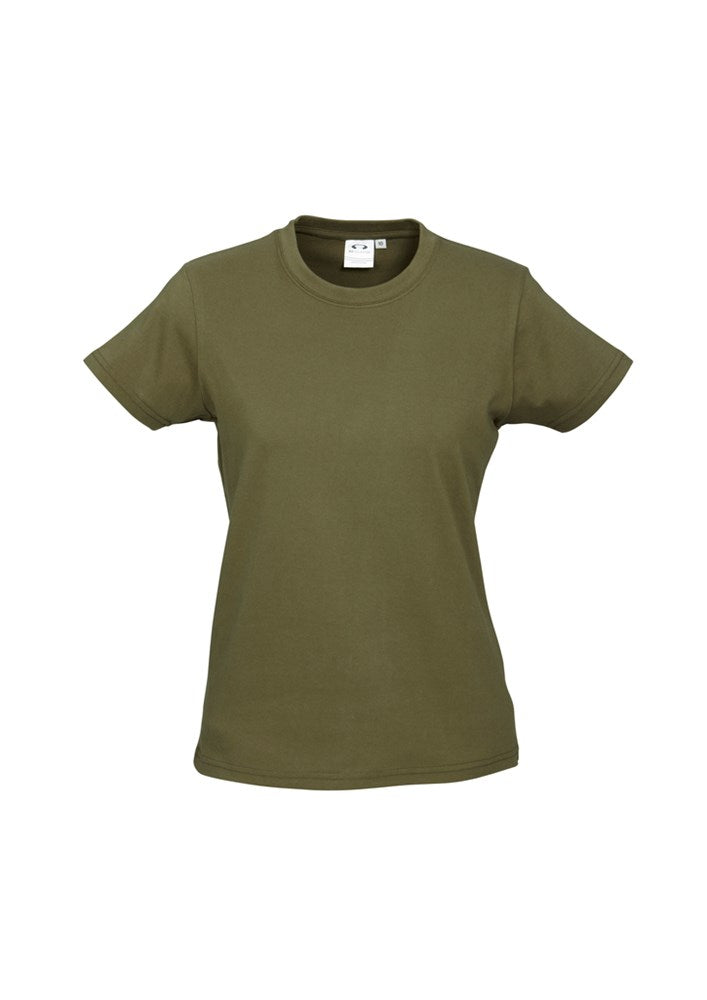 BIZ COLLECTION T10022 S/SL LADIES ICE COTTON TEE