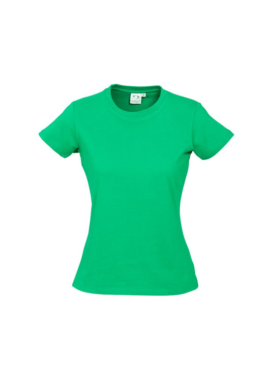 BIZ COLLECTION T10022 S/SL LADIES ICE COTTON TEE