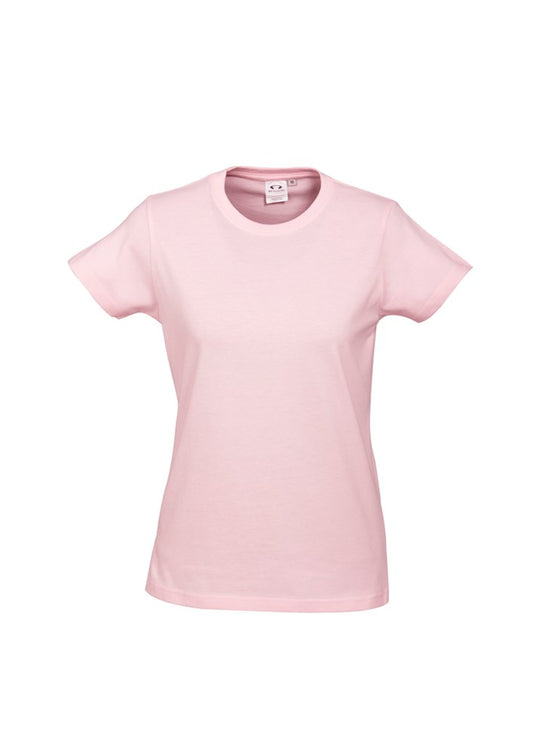 BIZ COLLECTION T10022 S/SL LADIES ICE COTTON TEE