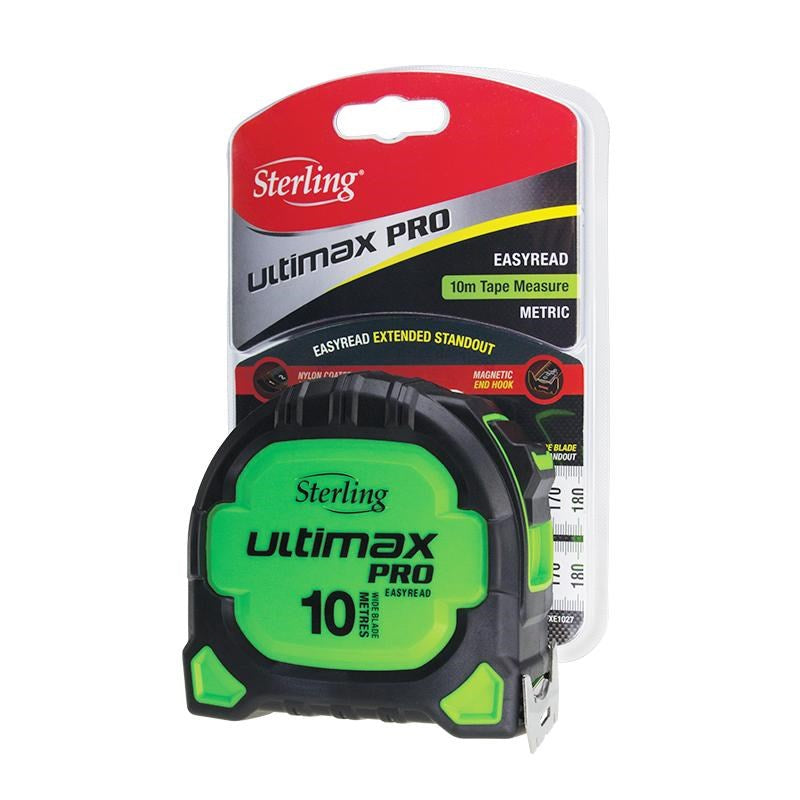 STERLING ULTIMAX PRO TAPE MEASURE EASYREAD