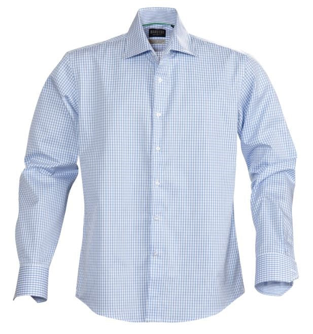 JAMES HARVEST TRIBECA CHECKED L/SL BUSINESS SHIRT