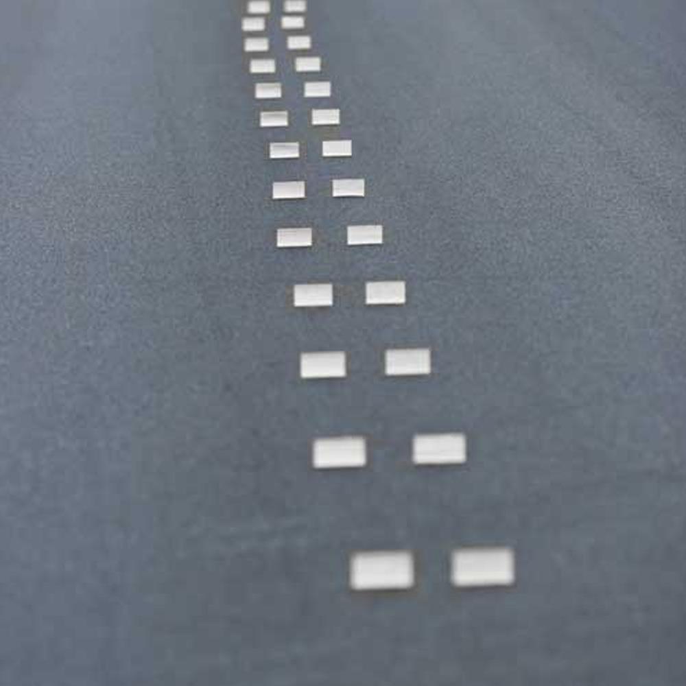 STICK AND STOMP TEMPORARY RAISED PAVEMENT MARKER-EACH