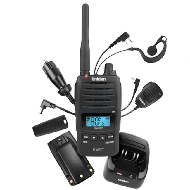 UNIDEN UH850S 5W HEAVY DUTY UHF RADIO WATERPROOF
