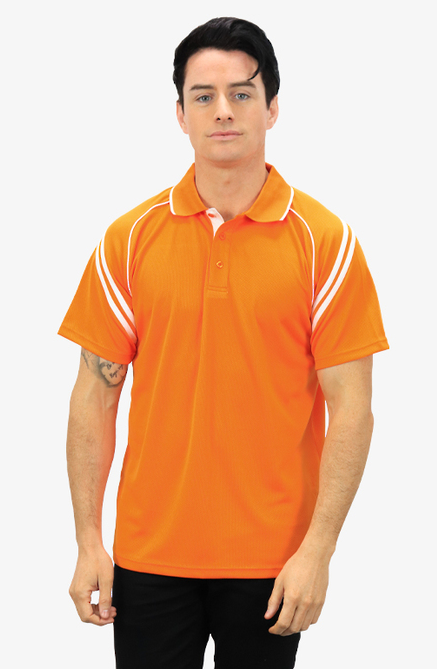 BE SEEN THE VIPER S/SL MENS POLO SHIRT